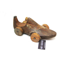 Drewniana dekoracja Vintage Prawidło Auto 30cm
